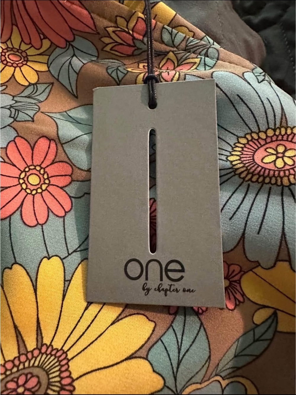 One by Chapter One Floral Pants - Picture 3 of 3